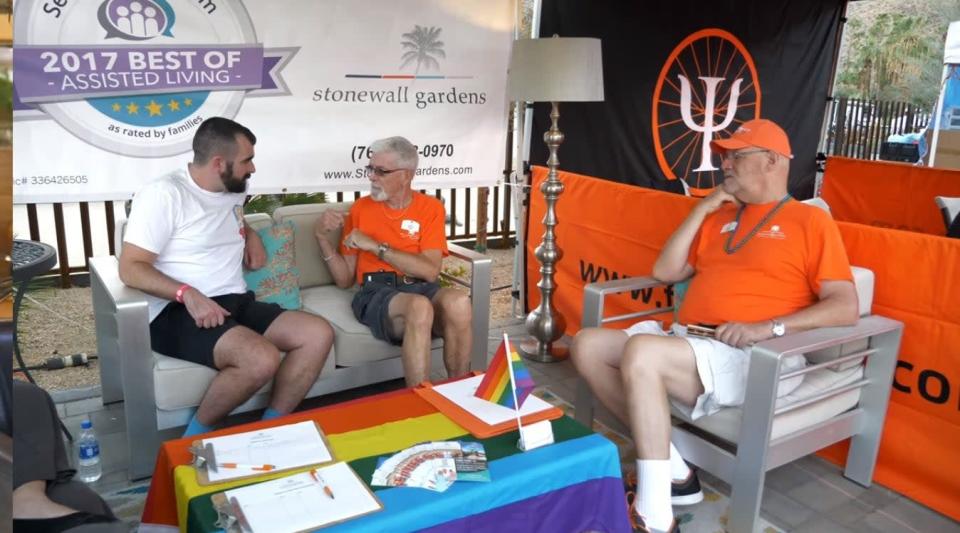 Mark Kenneth Woods speaks to LGBTQ elders