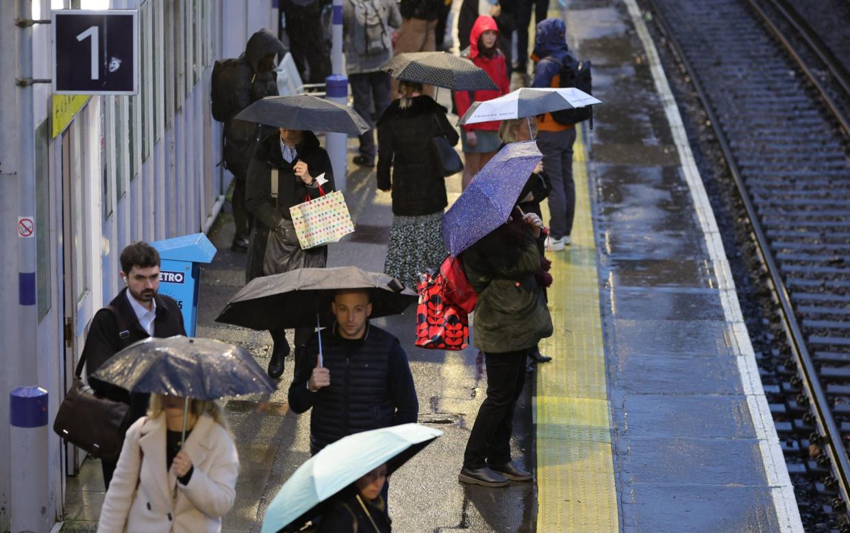 Severe disruption on the railways has been blamed on a combination of multiple fallen trees, damage to overhead wires and flooding