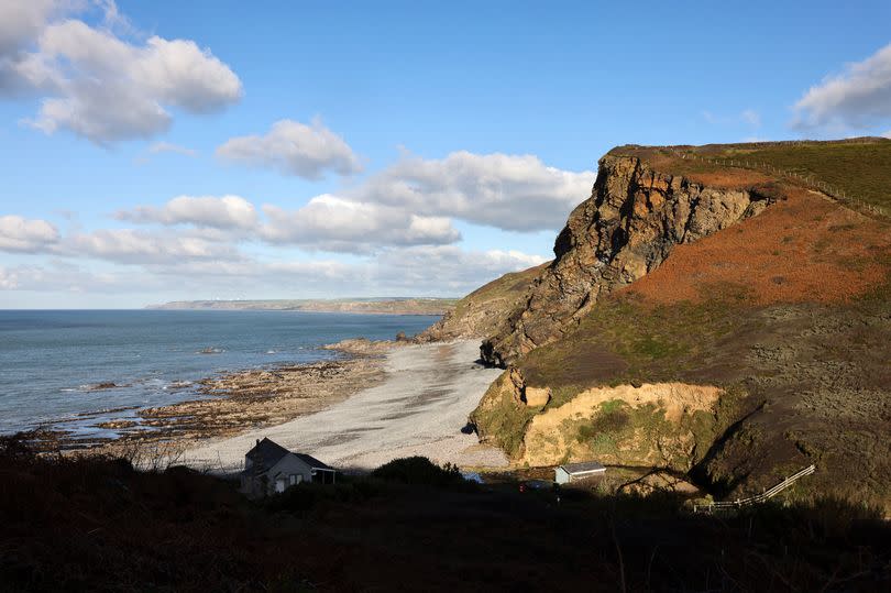 Millook Haven beach near Bude. -Credit:Greg Martin / Cornwall Live