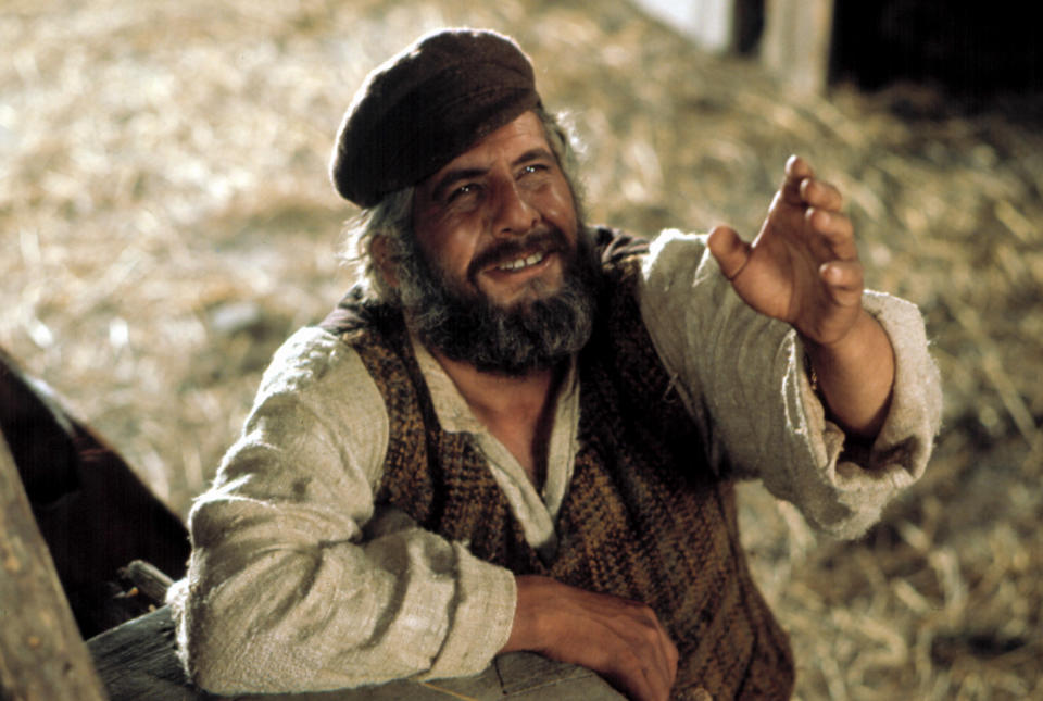 Topol in ‘Fiddler on the Roof,’ 1971 (Everett Collection)