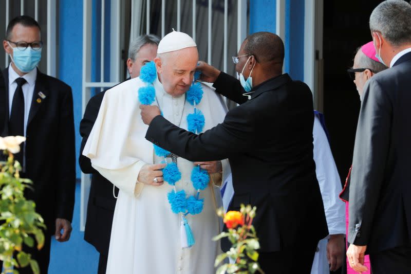 Pope Francis visits Slovakia