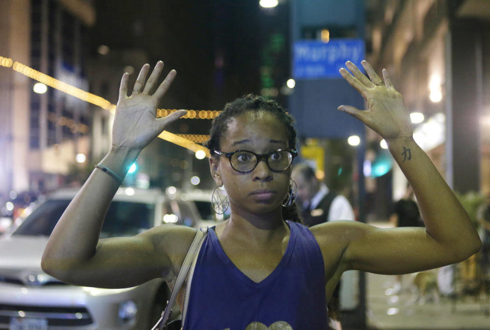 Police Shootings Protests Dallas