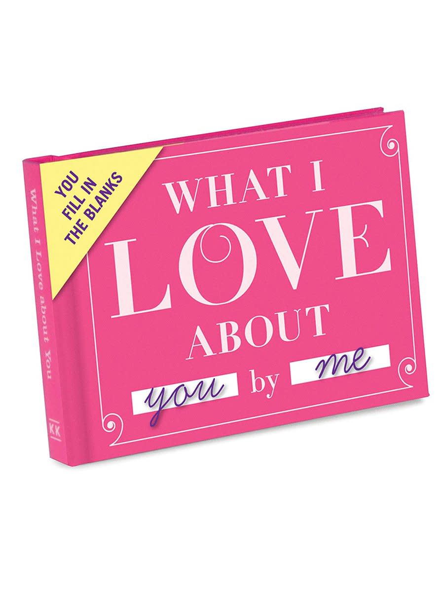 Best Last-Minute Family Gift: Knock Knock What I Love About You Journal
