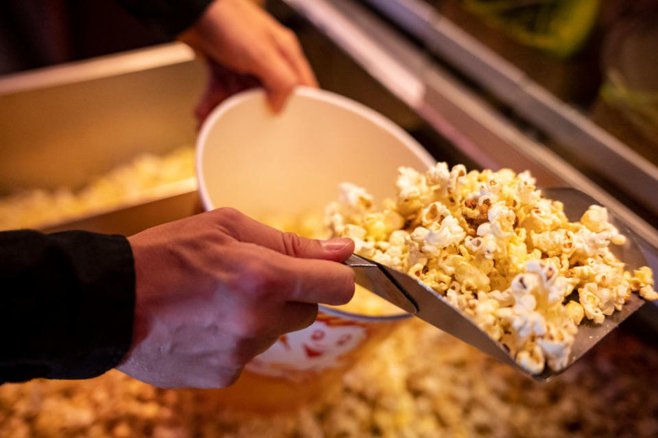 Movie theater popcorn.