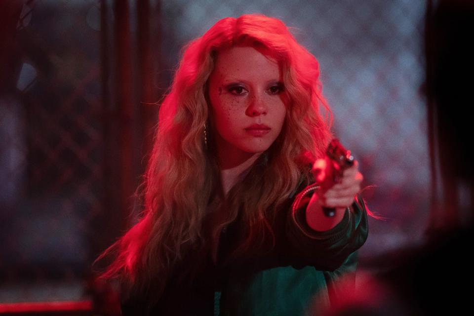 Mia Goth in ‘MaXXXine' (Justin Lubin)