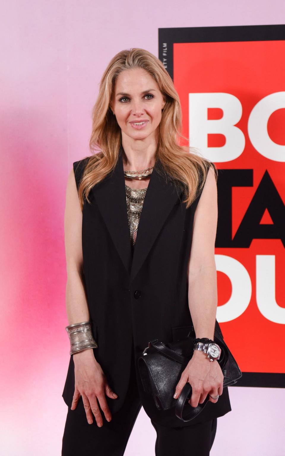 Genoveva Casanova attends the "Bowie Taken By Duffy" exhibition photocall at Colegio Oficial de Arquitectos de Madrid