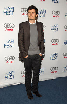 Orlando Bloom at the Los Angeles AFI Fest screening of Fox Searchlight's The Savages