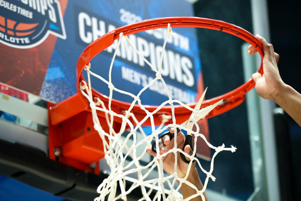 NCAA tournament bids will be awarded and nets will be cut down all this week. (Photo by David Jensen/Icon Sportswire via Getty Images)