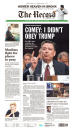 <p>“The Record,” published in Bergen County, N.J. (Newseum) </p>