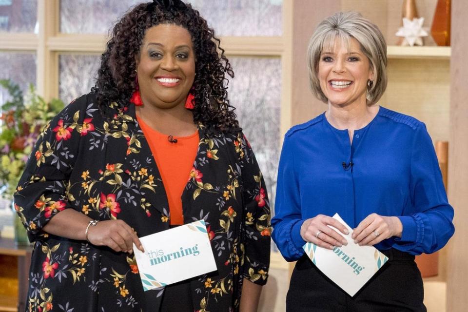 Alison Hammond took over from Ruth Landgsford and Eamonn Holmes (Ken McKay/ITV/REX/Shutterstock)