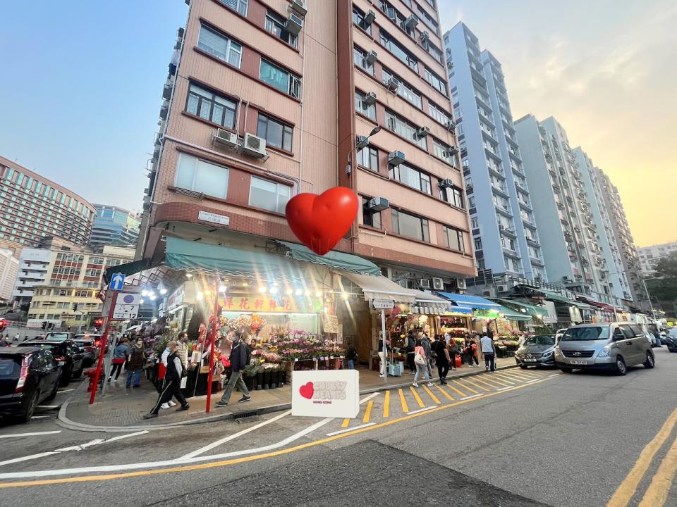 Chubby Hearts Hong Kong巨型紅心2.14-24情人節至元宵節浪漫登港！對城市愛的宣言，倫敦展出後首度飄浮在香港天際