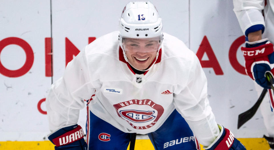 Max Domi is done for the preseason, (Getty)