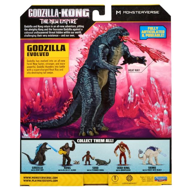 Playmates Unleashes Godzilla x Kong: The New Empire Toys