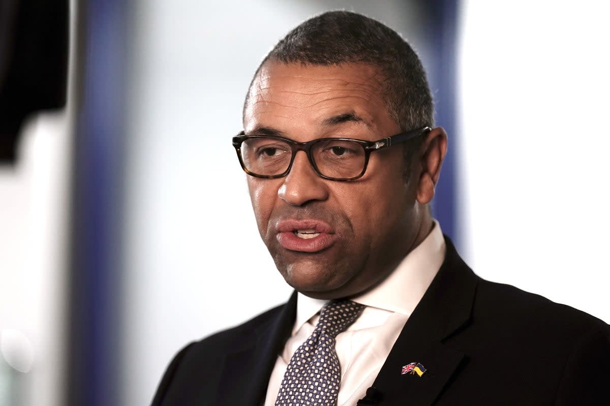 James Cleverly (Aaron Chown/PA) (PA Wire)