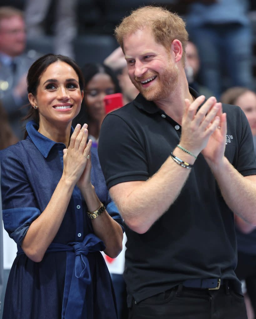 Harry launched the Invictus Games in 2014 as multi-sport Paralympic-styled games for wounded or injured servicemen and veterans. Getty Images for the Invictus Games Foundation