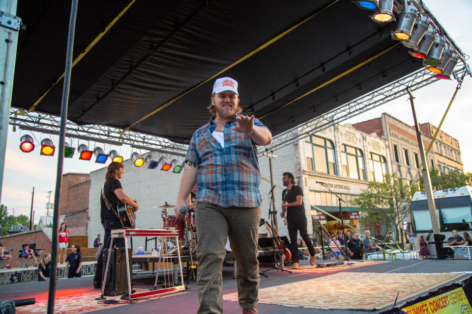 Rising country star ERNEST closed the first ever summer concert series in Downtown Coshocton in August. Other performers were Double Vision in June and Fleetwood Mac Mania in July.