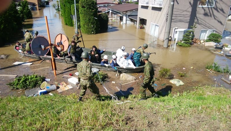 （擷取自日本防衛省自衛隊推特）