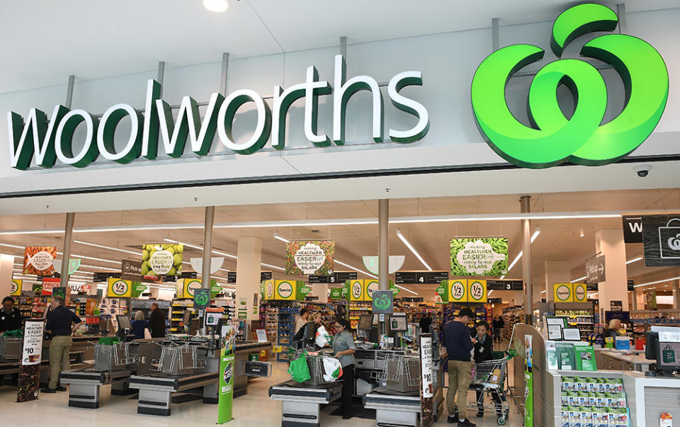 Woolworths store logo