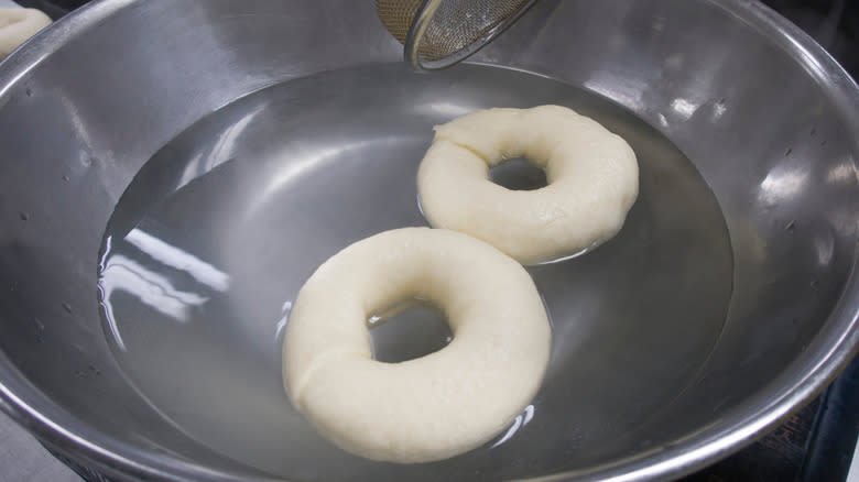 bagels in too-cool water