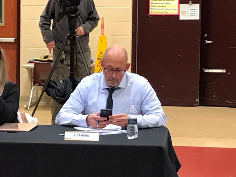 Colts Neck Board of Education Member John Camera proposed the transgender policy change that would have barred transgender students from some bathrooms and locker rooms.