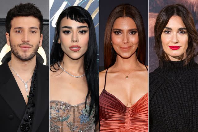 <p>Amy Sussman/Getty Images; Dimitrios Kambouris/Getty Images; Victoria Sirakova/Getty Images; David Benito/WireImage</p> Sebastian Yatra; Danna Paola; Roselyn Sanchez; Paz Vega