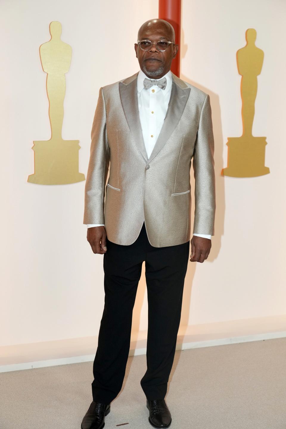 Samuel L. Jackson attends the 95th Annual Academy Awards on March 12, 2023