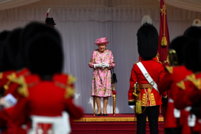 U.S. President Biden and first lady meet Britain's Queen Elizabeth at Windsor Castle