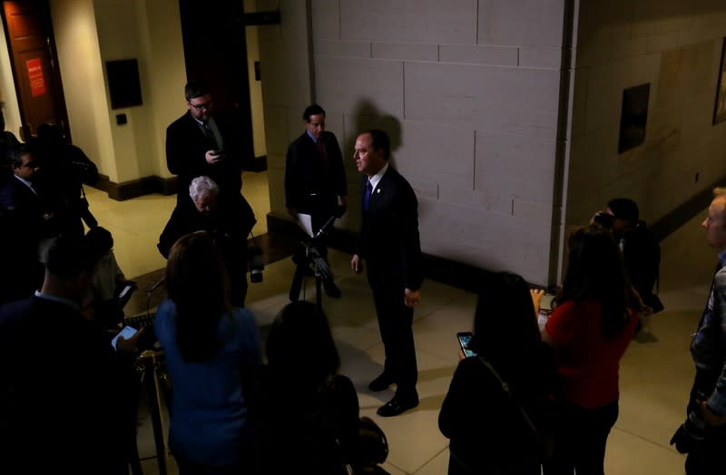 Impeachment hearings at the U.S. Capitol