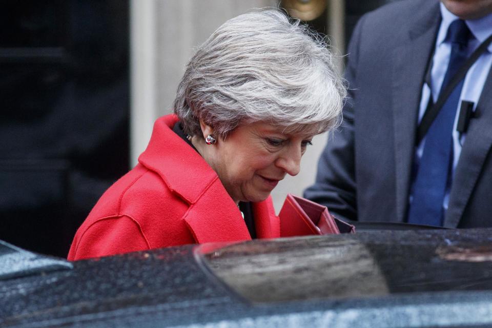 Theresa May is facing pressure to offer further assurances there will be no 'hard border' between Northern Ireland and the Republic: AFP/Getty Images