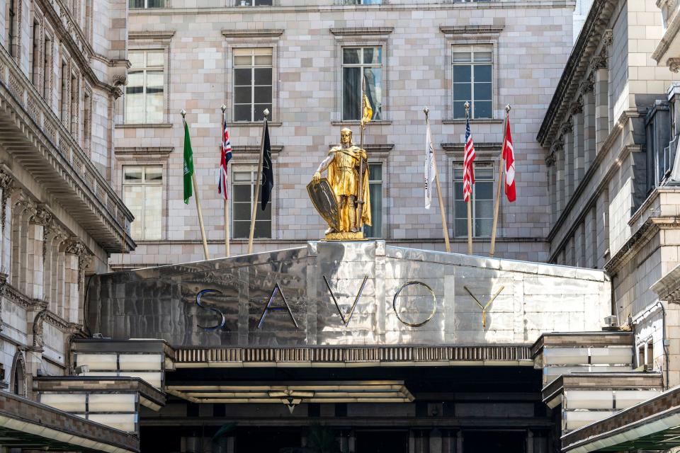 The Savoy Hotel in London