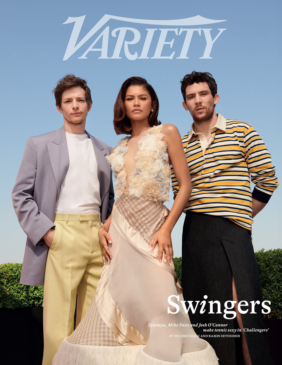 Variety Challengers Cover Zendaya Mike Faist Josh O'Connor