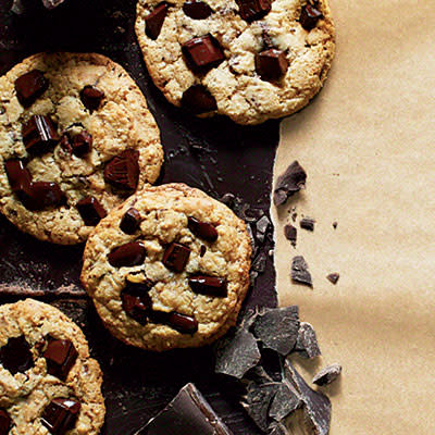 Dark Chocolate Chunk Cookies