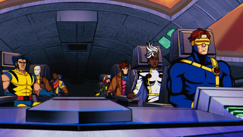 The X-Men in the X-Jet