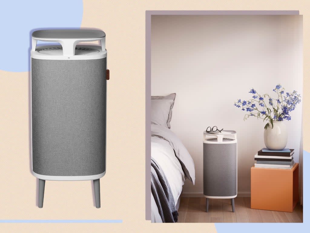 It’s the brand’s most stylish model yet, with a grey and white colour scheme that will fit into any modern home (The Independent )