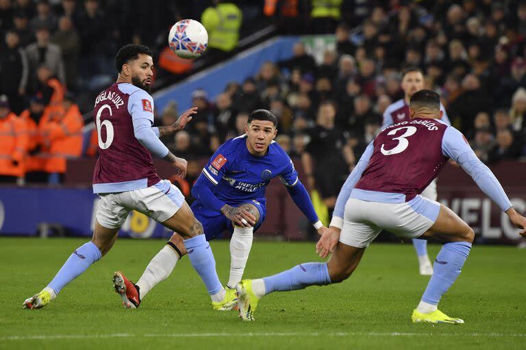 El Chelsea Enzo Fernández juega por la Premier League tras el gran triunfo ante Aston Villa por la FA Cup