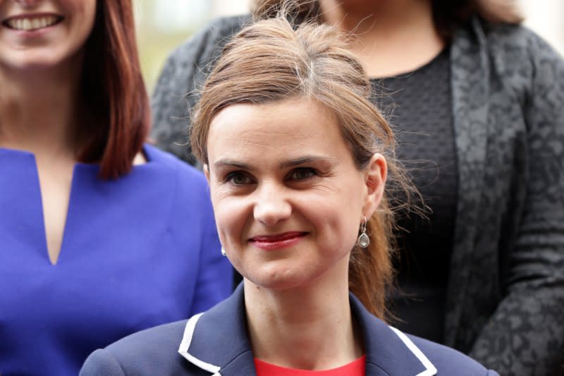 英國國會女議員柯克斯（Jo Cox）遭冷血刺殺。（美聯社）