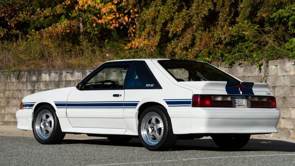 1991 saac mki mustang prototype rear