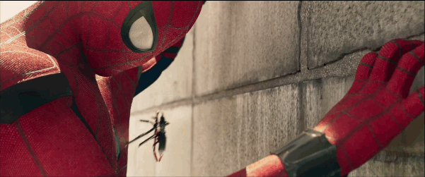 Spider-Man's Spider-tracers can be used to track enemies (Sony Pictures)