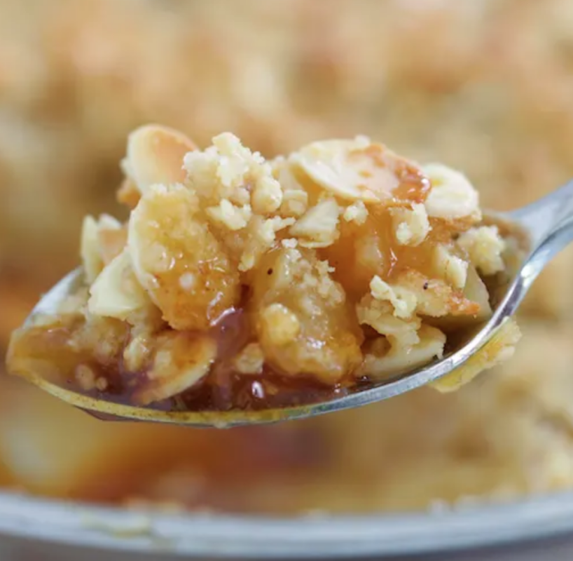 <p>Jon Ashton</p><p>This easy, homemade apple crisp dish has the ideal consistency and flavor. </p><p><strong>Get the recipe: <em><a href="https://parade.com/1267288/parade/the-best-apple-crisp/" rel="nofollow noopener" target="_blank" data-ylk="slk:The Best Apple Crisp;elm:context_link;itc:0;sec:content-canvas" class="link ">The Best Apple Crisp</a></em></strong></p><p><strong>Related: <a href="https://www.yahoo.com/lifestyle/25-best-apple-varieties-exactly-194117529.html" data-ylk="slk:25 Types of Apples and What to Make With Them;elm:context_link;itc:0;sec:content-canvas;outcm:mb_qualified_link;_E:mb_qualified_link;ct:story;" class="link  yahoo-link">25 Types of Apples and What to Make With Them</a></strong></p>