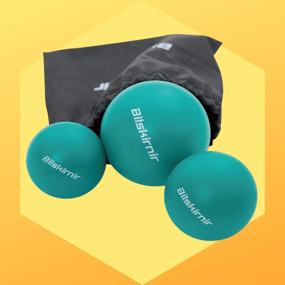 A simple set of lacrosse massage balls can make a big difference, and while he considers them effective tools, Lipari recommends getting advice on proper technique from a professional first to avoid causing further harm. This set includes one large, hard massage ball and two soft lacrosse massage balls that are the perfect size for providing myofascial release, full-body pain relief and relaxing muscle knots.You can buy the set of massage balls from Amazon for around $18. 