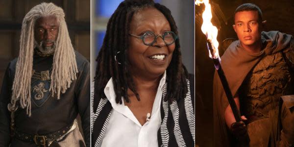 Whoopi Goldberg se burla de los racistas que critican Los Anillos de Poder y La Casa del Dragón