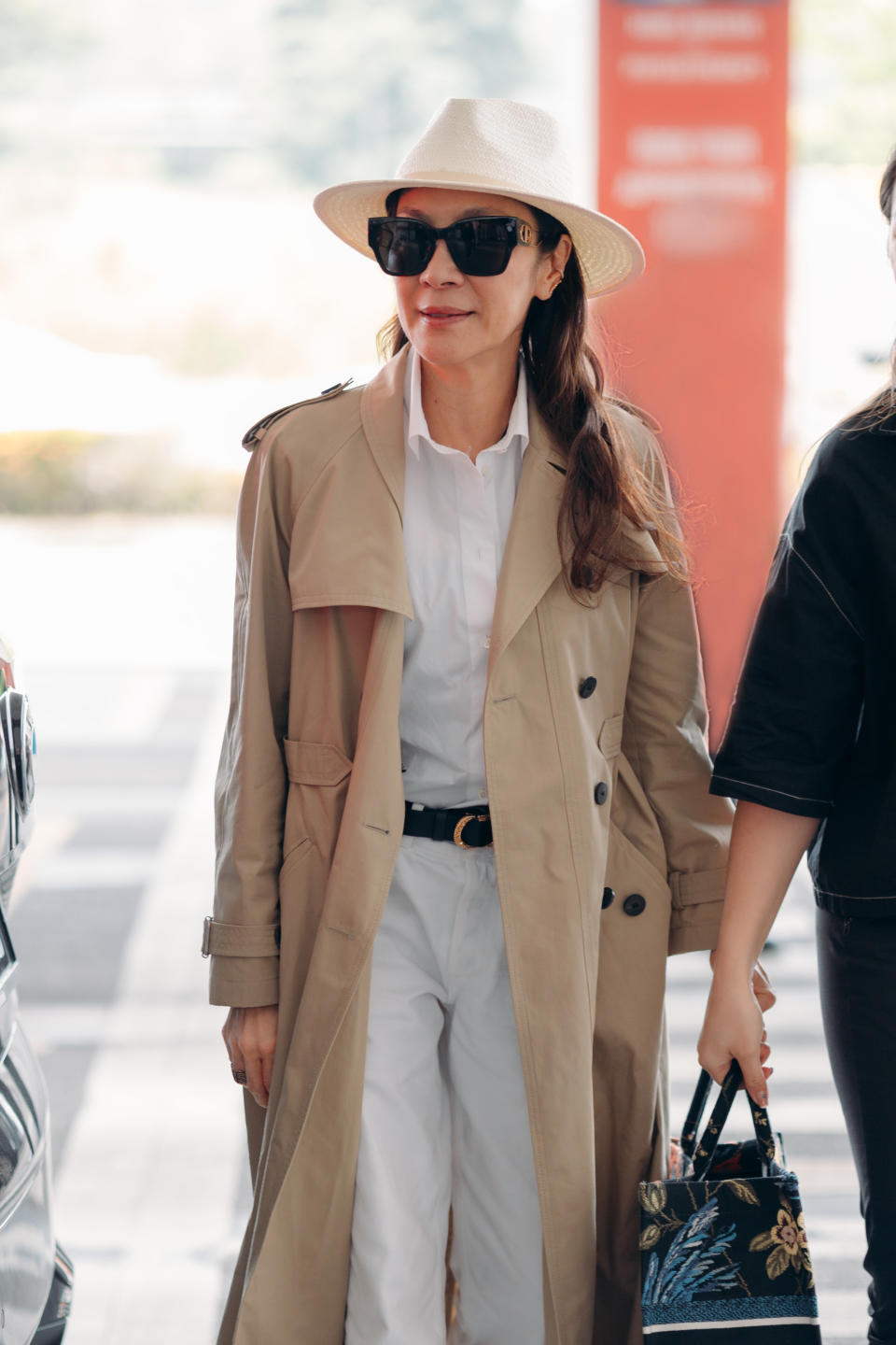 Dato' Michelle Yeoh's airport look. (PHOTO: Dior)