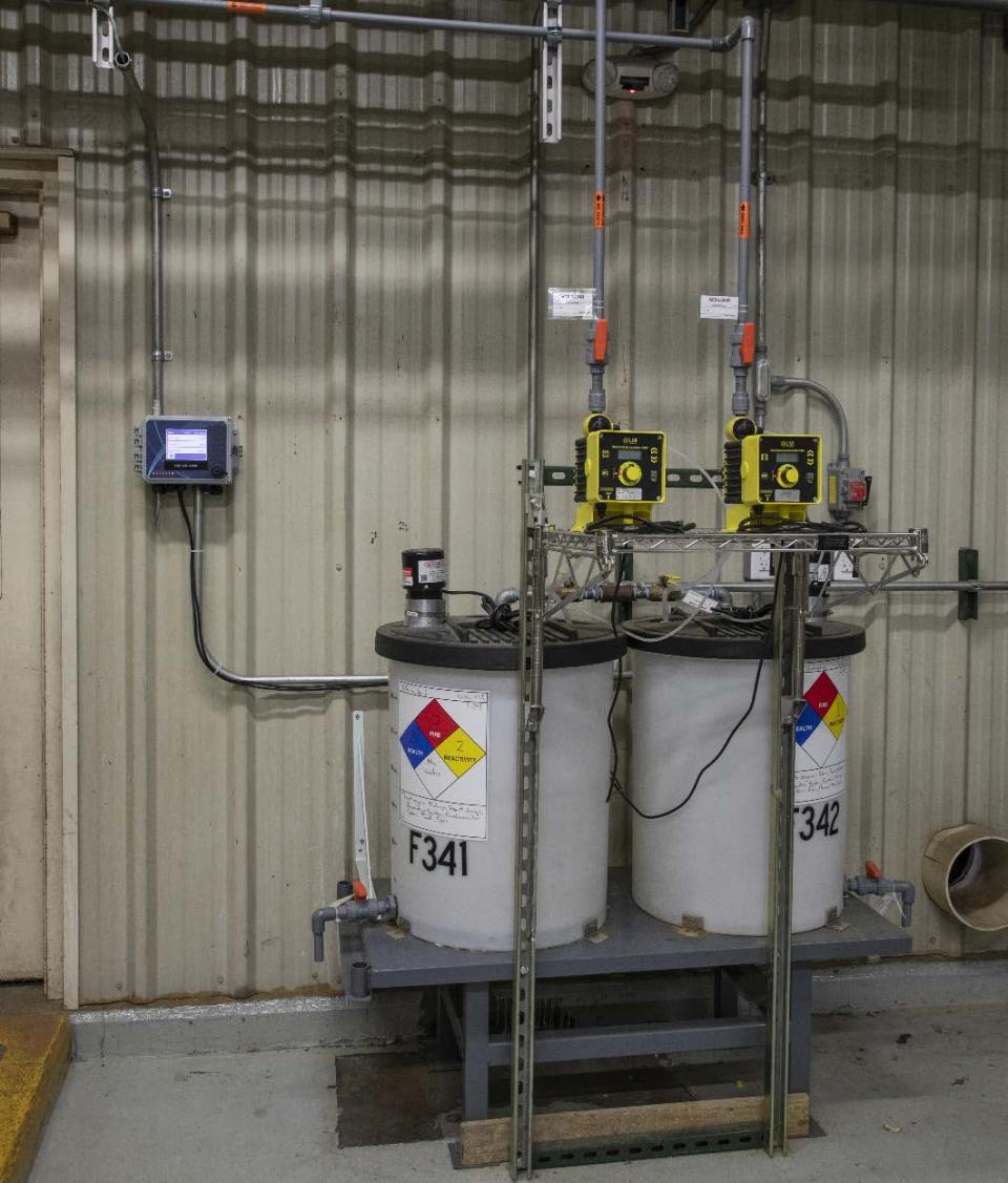 The upgrades to the West End Treatment Facility reduced chemical usage and eliminated obsolete equipment.