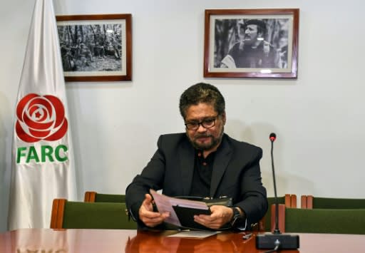 Ivan Marquez was previously the FARC's chief negotiator