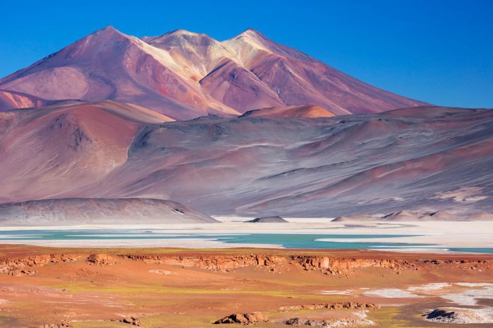 Chile is over 2,500 miles from north to south but just 217 miles across at its widest point (Getty Images)