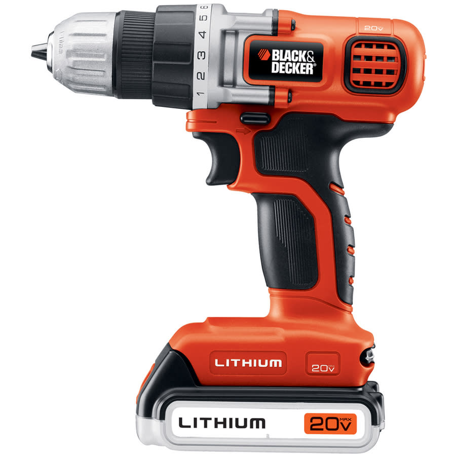 Black & Decker 20-Volt 3/8-in Cordless Lithium ion Drill