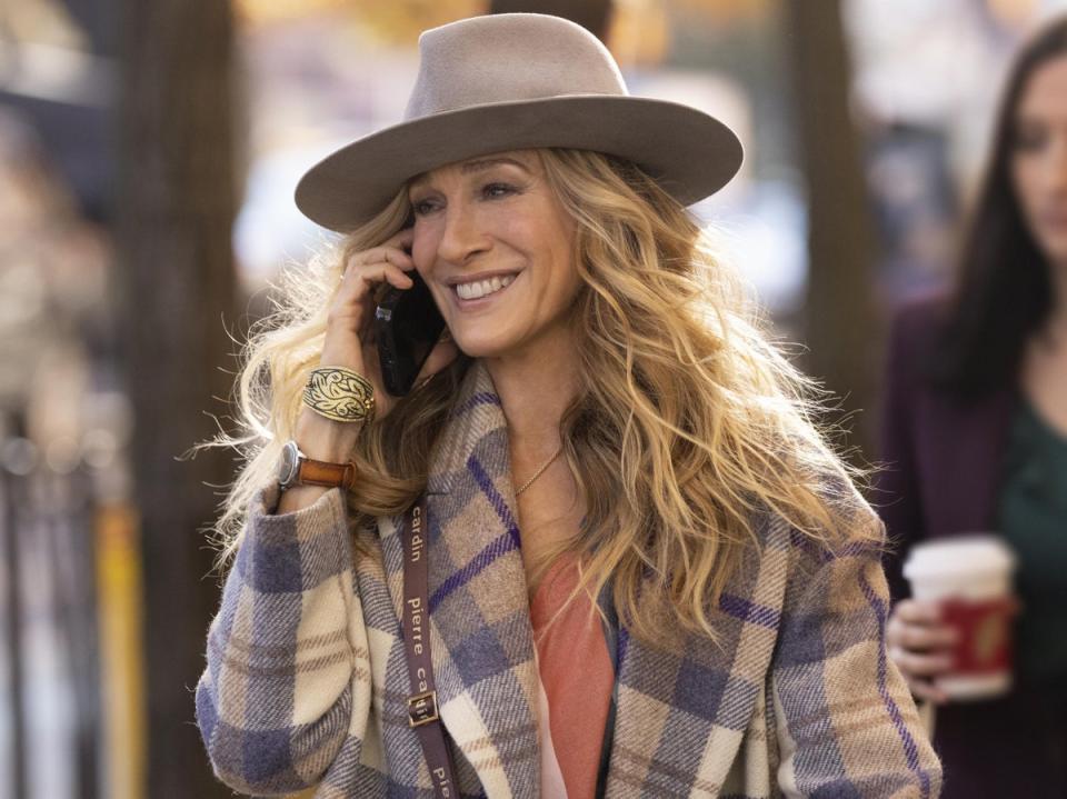 Sarah Jessica Parker as Carrie in ‘And Just Like That’ (HBO)
