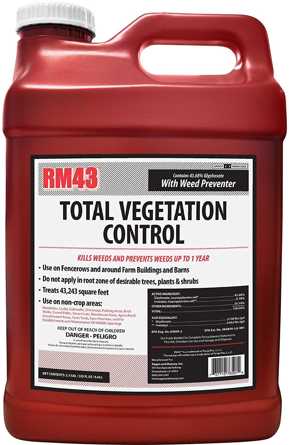 RM43 Total Vegetation Control Weed Killer