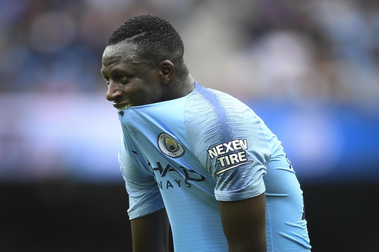 Mendy could be back in the City squad for Sunday's trip to Liverpool: Getty Images