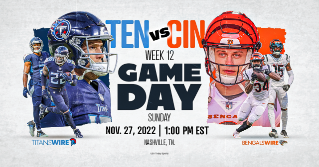 Week 12 NFL game picks: Titans stay hot with win over Bengals